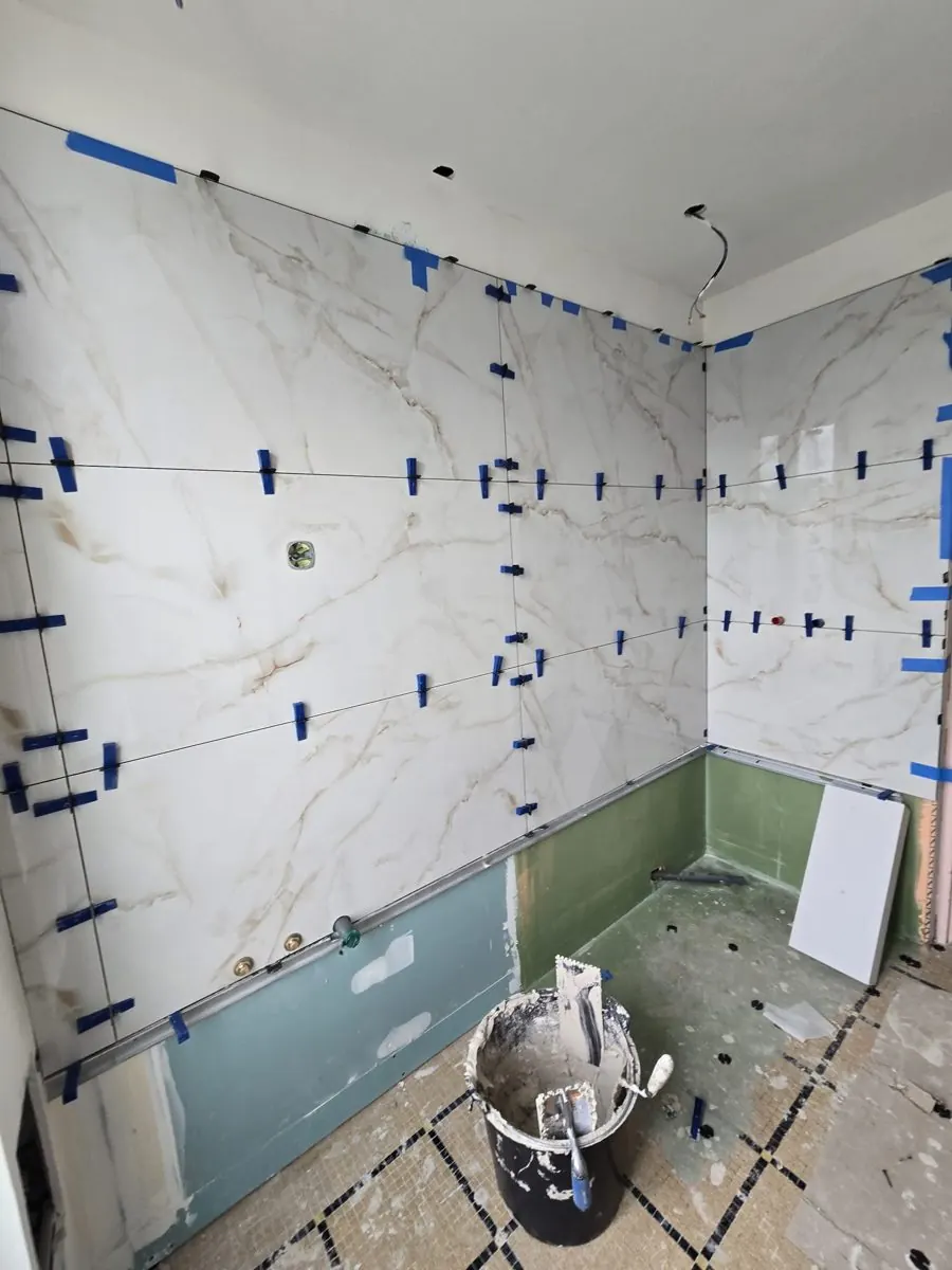 Préparation complète d’une salle de bain